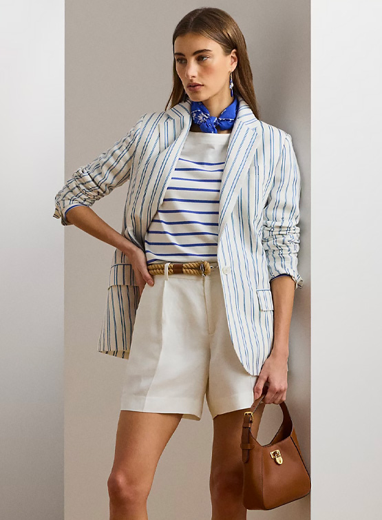 Blazer di lino: come indossare la giacca dell’estate.