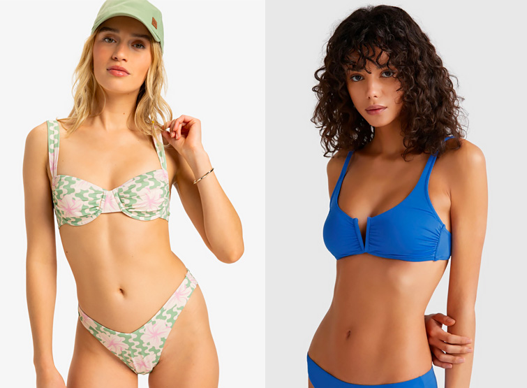 Moda mare sostenibile: I costumi in nylon riciclato.