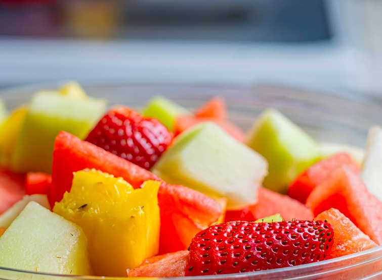 Ricetta macedonia di frutta estiva.