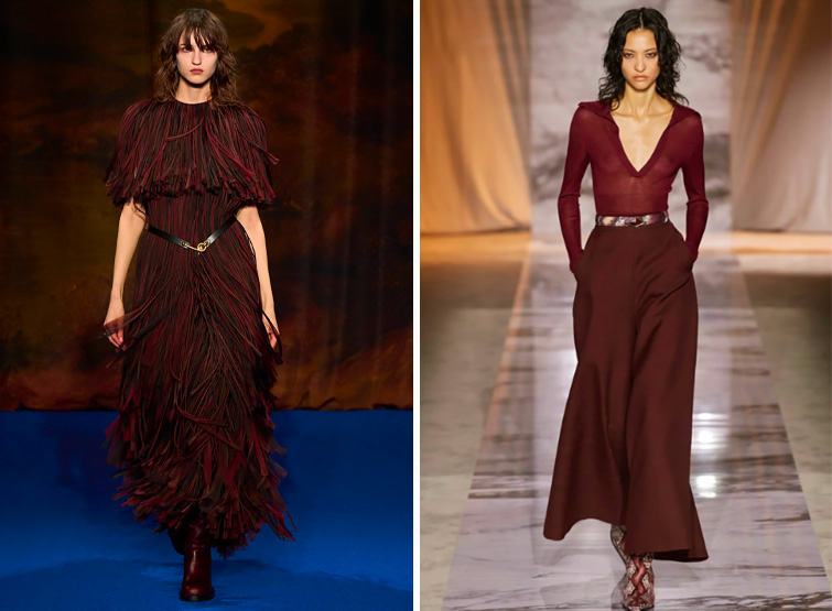 Burberry & Roberto Cavalli fall winter 2025.