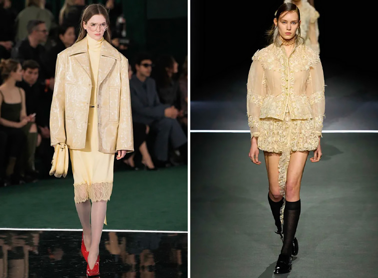 Gucci & Christian Dior autunno inverno 2025.
