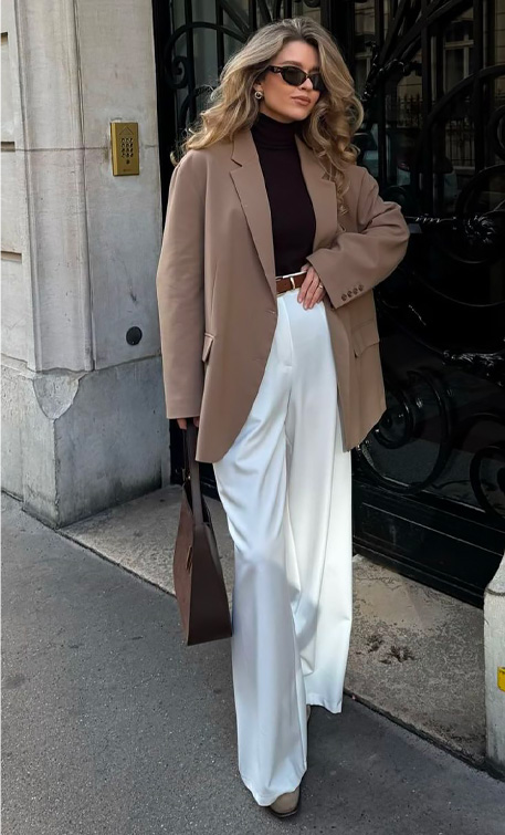 Quiet luxury outfit inspiration.