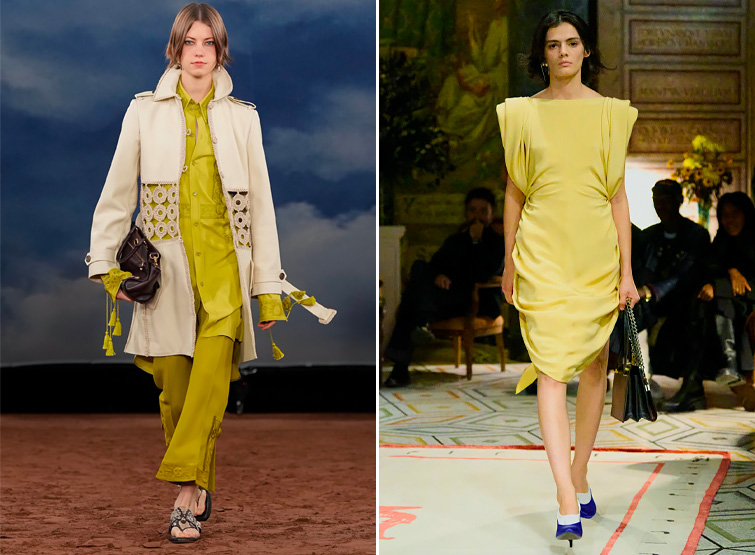 Acacia: un giallo/verde energizzante.