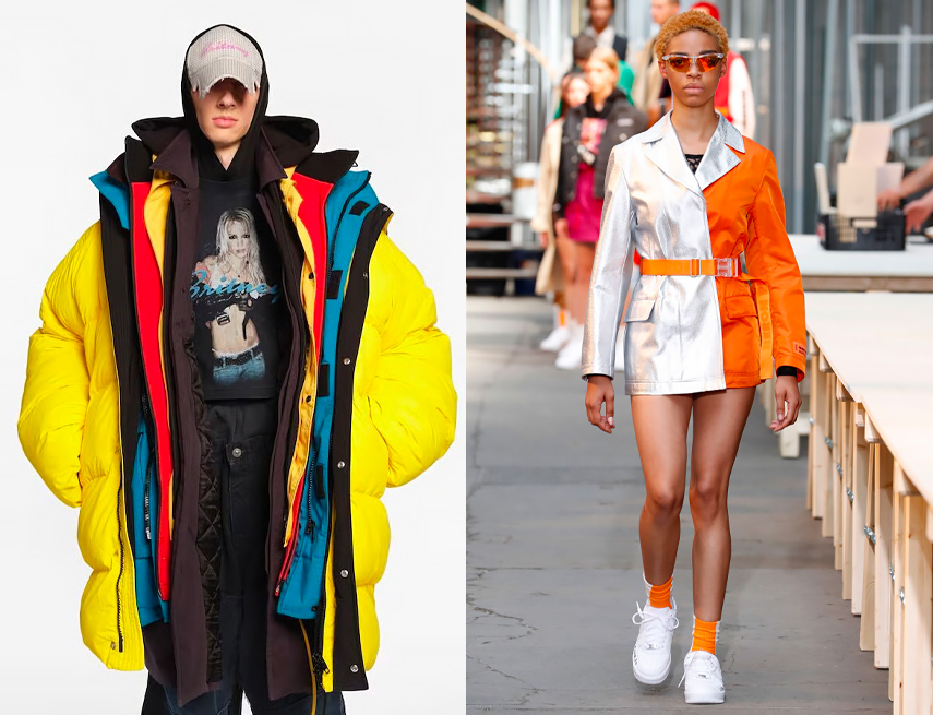 Balenciaga 2025 & Heron Preston primavera estate 2019.