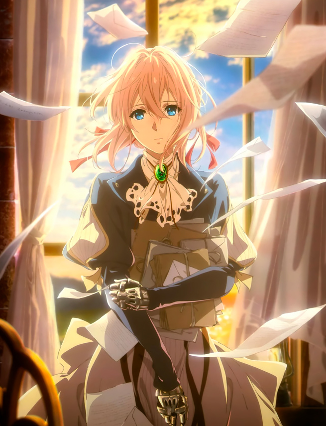 L'estetica di Violet Evergarden: quando il visivo fa narrativa.