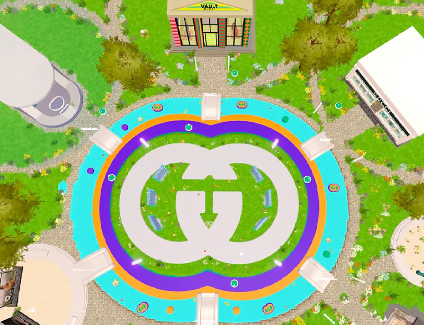 Gucci Town su Roblox.