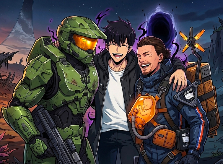 Minimalismo nei videogiochi: cosa può imparare la moda da Master Chief, Sung Jinwoo e Sam Porter Bridges.