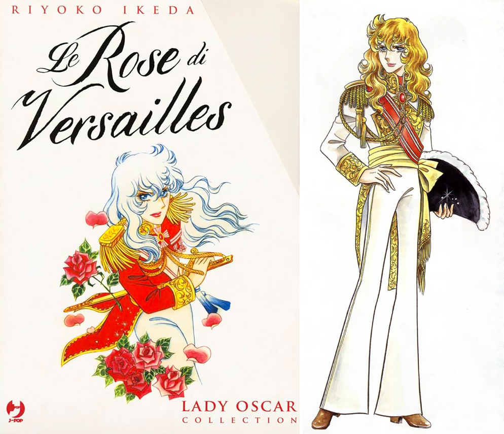 Lo stile preppy aristocratico di Lady Oscar.