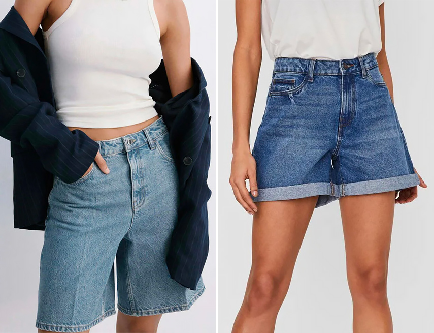 Shorts di jeans donna: pratici e versatili per l'estate.