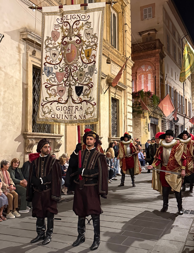Corteo storico Quintana di Foligno.