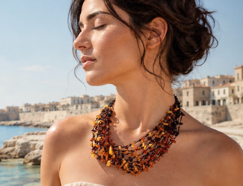 Giallo Ambra: gioielli in ambra baltica made in Italy.